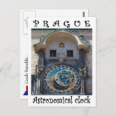 Prag Postcard Postkarte (Vorne/Hinten)