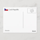 Prag Postcard Postkarte (Rückseite)