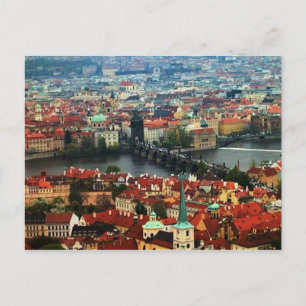 Prag Postcard Postkarte