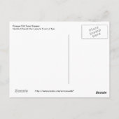 Prag Postcard Postkarte (Rückseite)