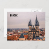 Prag Postcard Postkarte (Vorne/Hinten)