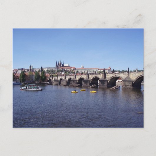 Prag Postkarte (Vorderseite)