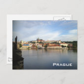 Prag Postkarte (Vorne/Hinten)