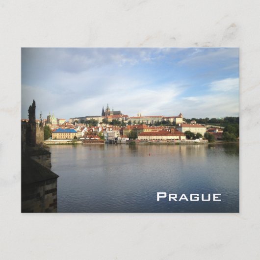 Prag Postkarte (Vorderseite)