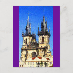 Prag Postkarte