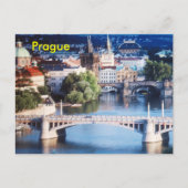 Prag Postkarte (Vorderseite)