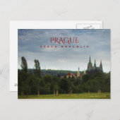 Prag Postkarte (Vorne/Hinten)