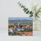 Prag Postkarte (Stehend Vorderseite)