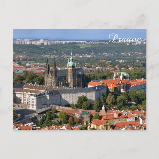 Prag Postkarte (Vorderseite)