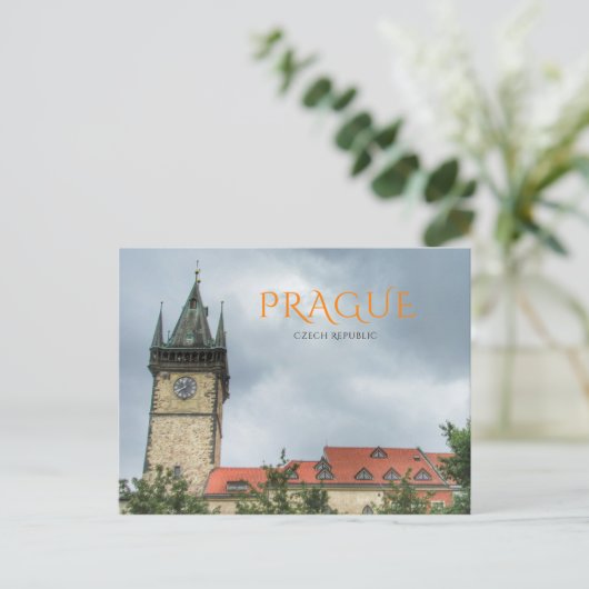 Prag Postkarte (Stehend Vorderseite)