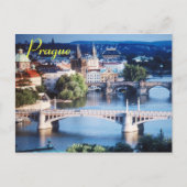 Prag Postkarte (Vorderseite)