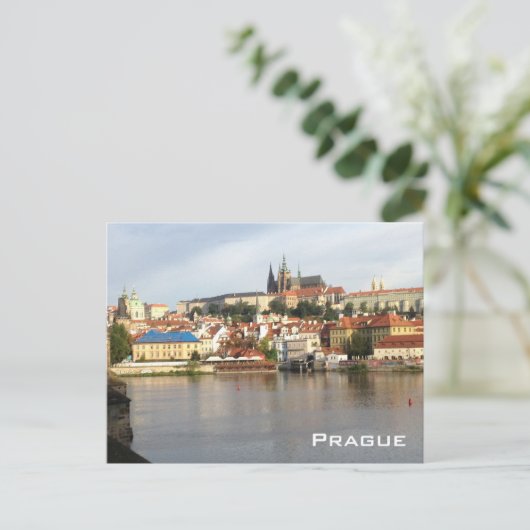Prag Postkarte (Stehend Vorderseite)