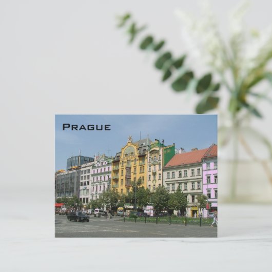 Prag Postkarte (Stehend Vorderseite)