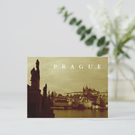 Prag Postkarte (Stehend Vorderseite)