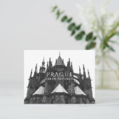 Prag Postkarte (Stehend Vorderseite)