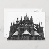 Prag Postkarte (Vorne/Hinten)
