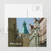 Prag Postkarte (Vorne/Hinten)