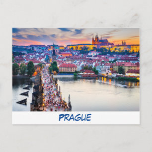 Prag Postkarte
