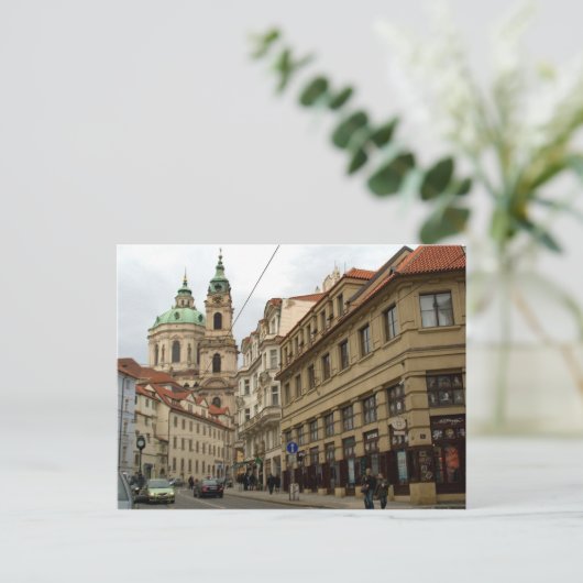 Prag Postkarte (Stehend Vorderseite)