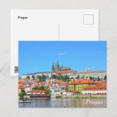 Prag Postkarte (Vorne/Hinten)