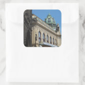 Prag/Praha-Aufkleber Quadratischer Aufkleber (Tasche)
