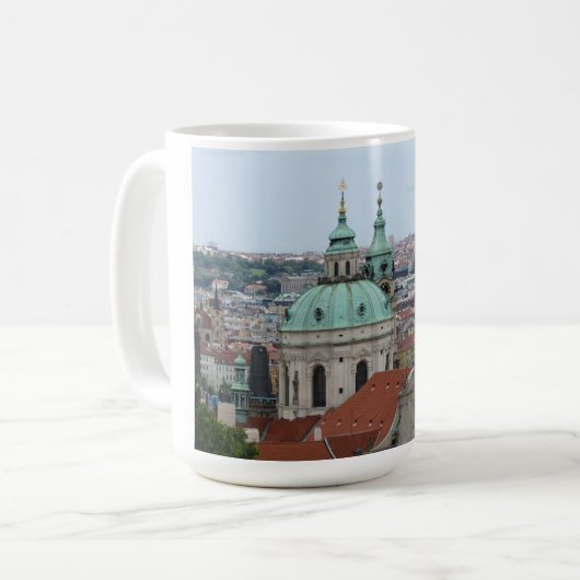 Prag / Praha individuelle Tasse - wählen Sie Stil (Vorderseite Links)