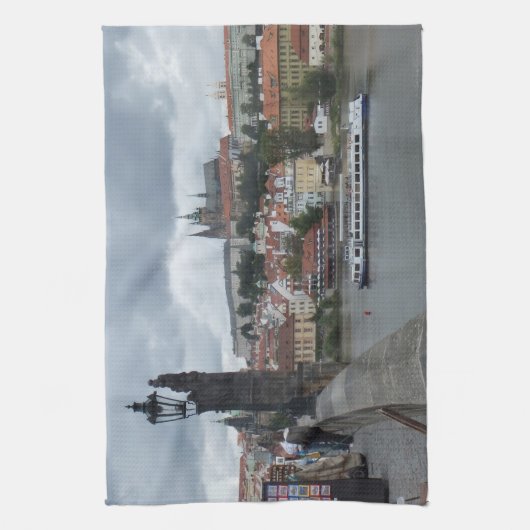 Prag / Praha Küchenhandtücher Handtuch (Vertikal)