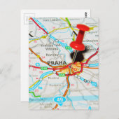 Prag, Praha, Tschechische Republik Postkarte (Vorne/Hinten)