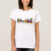 Prag (Praha) Tschechische Republik Skyline T-Shirt (Vorderseite)