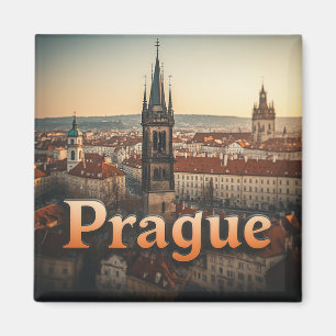 Prag-Reise-Geschenk Magnet