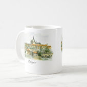 Prag-Schloss 11 Unze. Tasse (Vorderseite Links)