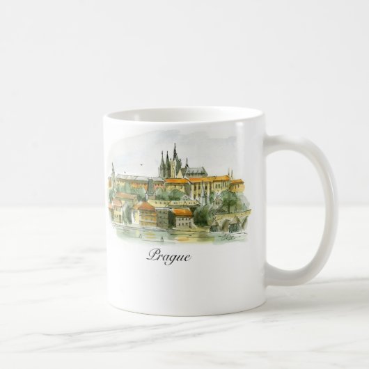 Prag-Schloss 11 Unze. Tasse (Rechts)