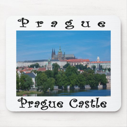 Prag-Schloss Mousepad (Vorne)