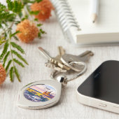 Prag Schlüsselanhänger (Seite)