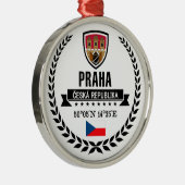 Prag Silbernes Ornament (Rechts)