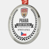 Prag Silbernes Ornament (Links)