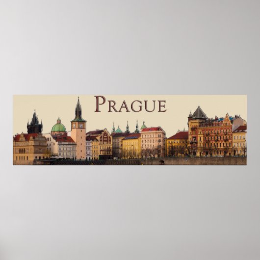 Prag: Skyline der Altstadt Poster (Vorne)