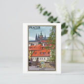 Prag - St. Vitus Kathedrale Postkarte (Stehend Vorderseite)