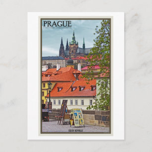 Prag - St. Vitus Kathedrale Postkarte