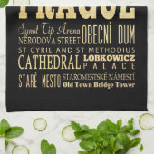 Prag-Stadt der Tschechische Handtuch (Gefaltet)