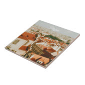 Prag Stadtansicht Souvenir Fliese (Seite)
