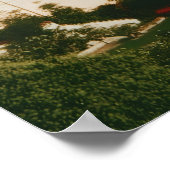 Prag Stadtansicht Souvenir Poster (Ecke)