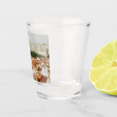 Prag Stadtansicht Souvenir Schnapsglas (Rechts)