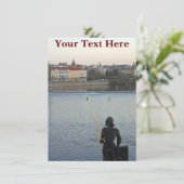 Prag-Statuenkarte individuell anpassen (Stehend Vorderseite)