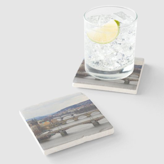 Prag Steinuntersetzer (Seitenansicht)