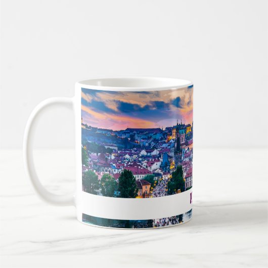 Prag Tasse aus Tschechien (Links)