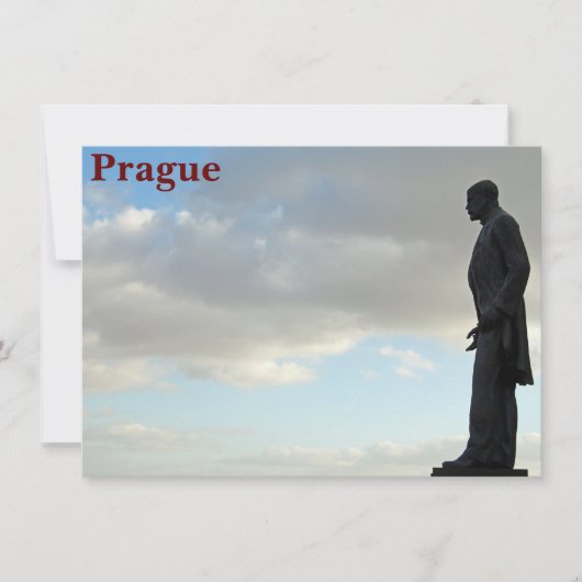 Prag: Tomas Garrigue Masaryk-Karte (Vorderseite)