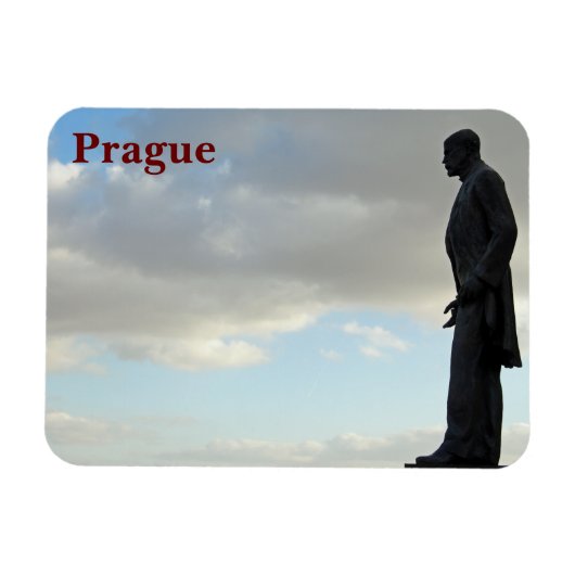Prag: Tomas Garrigue Masaryk Magnet (Horizontal)
