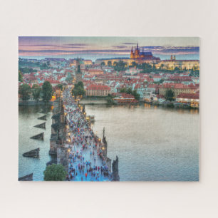 Prag Tschechien Charles Bridge Travel Foto Puzzle