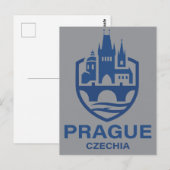 Prag Tschechien Europa Postkarte (Vorne/Hinten)